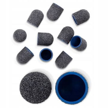 Aba Group Brusilne kapice za pedikuro 13 mm, granulacija 60 - 10 kosov