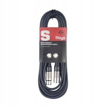 Stagg SMC 6 - 6m mikrofonski kabel