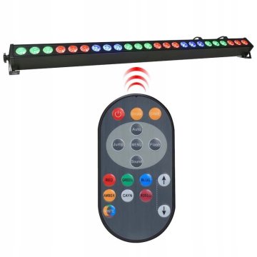 4M DECO BAR 24 RGB IR LED trak + daljinski upravljalnik