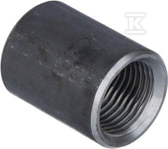 ČRNI VARJENI TULE 1/2" (DN15) NAVOJ