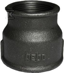 REDUKCIJSKI TULEK, ČRN, NOTRANJI NAVOJ 2"X6/4"