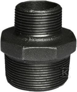 ČRNI REDUKCIJSKI NASTAVEK, ZUNANJI NAVOJ 2"X5/4"