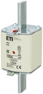 ETI VLOŽEK NH2 GG 100A/500V