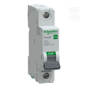 Schneider Electric ODDAJNIK IZKLOPLJEN EASY9 PRO EZ9F-C16-1 C 16A
