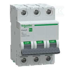 Schneider Electric IZKLOP ODDAJNIKA EASY9 PRO EZ9F-B6-3 B 6A 3P