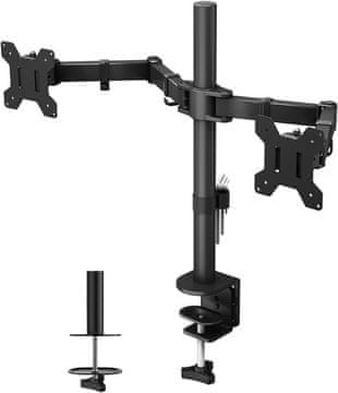 Bont nosilec za dvojni monitor 13-32" | VESA 75x75 100x100 2x10kg