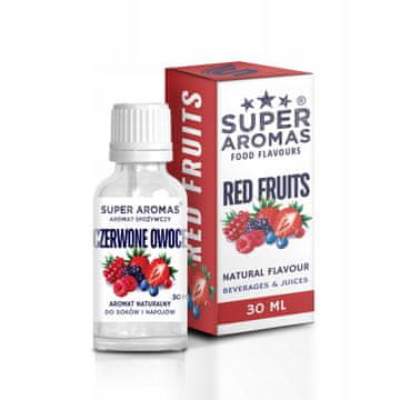 Naravna aroma rdečega sadja za pijačo 30 ml
