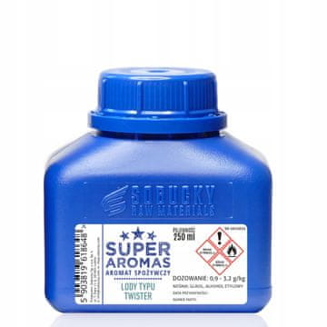 Sladoled Twister z okusom hrane 250 ml