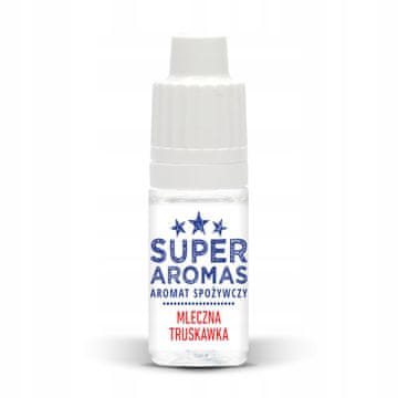 Okus mleka in jagode 10 ml
