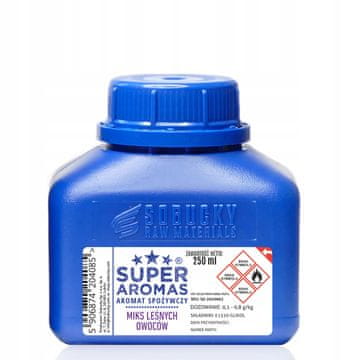 Mešanica okusov za hrano GOZDNO SADJE 250 ml