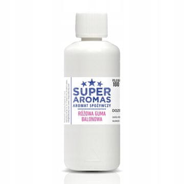 Okus roza žvečilnega gumija 100 ml