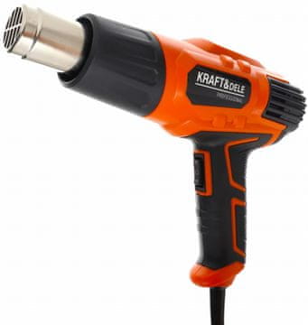 Kraft&Dele Električna toplotna pištola 2000 W KD10391