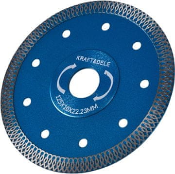 Kraft&Dele Diamantni disk za kamenino, ploščice 125 mm KD1959