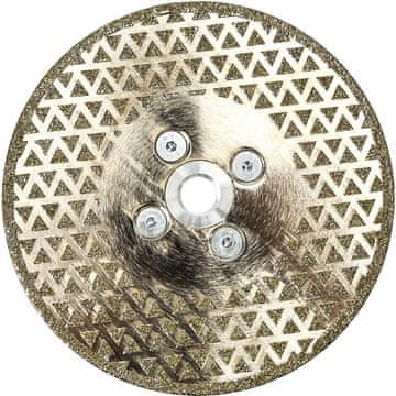 Kraft&Dele Diamantni disk za posnemanje robov in brušenje ploščic 125 mm KD11228