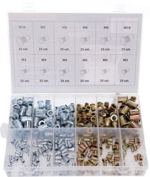 Kraft&Dele Komplet zakovic 300 kosov M3-M10 KD10486