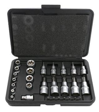 Kraft&Dele Komplet TORX nastavkov in vtičnic, 30 kosov, KD10242