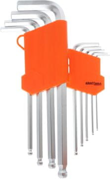 Kraft&Dele Komplet 9 krogličnih imbus ključev KD10296