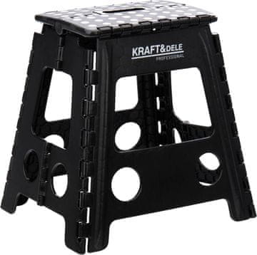 Kraft&Dele Zložljiv stolček s platformo 53x40x3cm KD10745