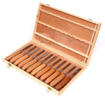Kraft&Dele Komplet 12 rezbarskih dleta KD11775