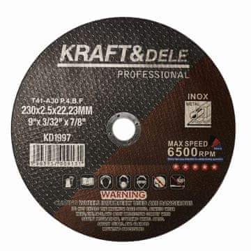 Kraft&Dele Kovinski disk 230x2,5x22,23 mm KD1997