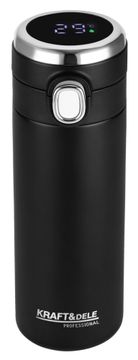 Kraft&Dele Termo vrček 420ml LED KD4262