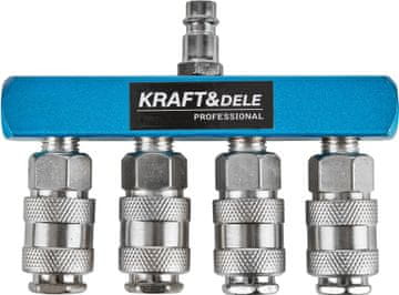 Kraft&Dele Pnevmatska hitra spojka 1/4"" KD2166
