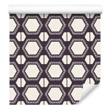 Geometrična in modernistična abstraktna tapeta 50x1000 cm