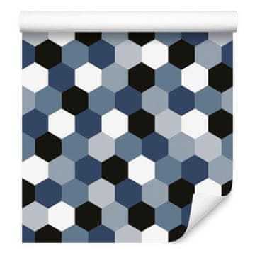 Geometrijska mladinska tapeta za dnevno sobo in spalnico 50x1000 cm
