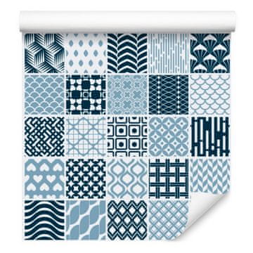 Modernistična geometrijska mozaična tapeta za dnevno sobo in spalnico 50x1000 cm