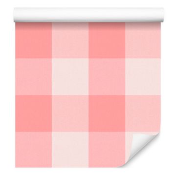 Minimalistična pastelna karo tapeta za dnevno sobo in spalnico 50x1000 cm
