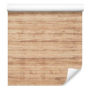 Tapeta z vzorcem svetlega lesa za dnevno sobo in spalnico 50x1000 cm