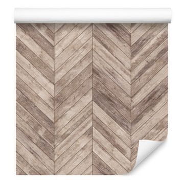 Tapeta Lesene deske za dnevno sobo in spalnico 50x1000 cm