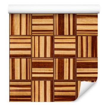 Mozaična lesena tapeta za dnevno sobo in spalnico 50x1000 cm