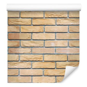 Svetle, modne opečne tapete za dnevno sobo in spalnico 50x1000 cm