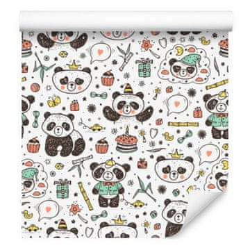 Fototapeta Panda za dnevno sobo in spalnico 50x1000 cm