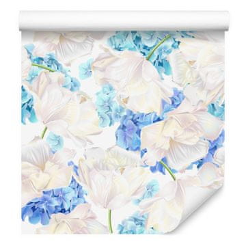 Tapeta s tulipani za dnevno sobo in spalnico 50x1000 cm