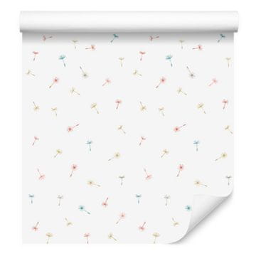 Barvita tapeta z regratovimi semeni za dnevno sobo in spalnico 50x1000 cm