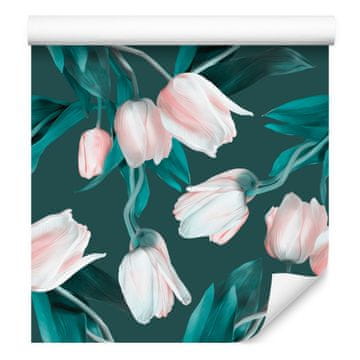 Fototapeta Šopek rož tulipanov za dnevno sobo in spalnico 50x1000 cm