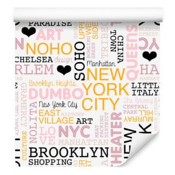 Tapeta New York za dnevno sobo in spalnico 50x1000 cm
