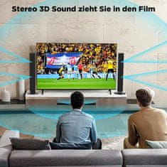 L&L Soundbar 2.0 za TV z Bluetoothom in 3D zvokom