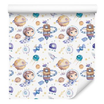 Fototapeta Planet Space za dnevno sobo in spalnico 50x1000 cm