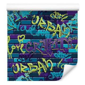 Graffiti tapeta za dnevno sobo in spalnico 50x1000 cm