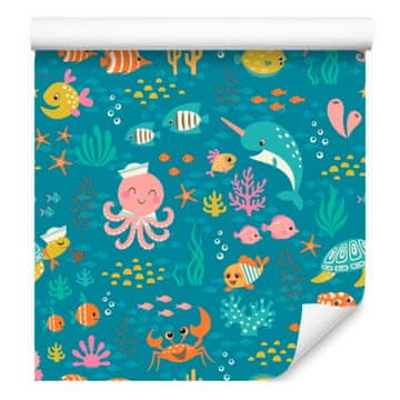 Fototapeta Joyful Life za dnevno sobo in spalnico 50x1000 cm