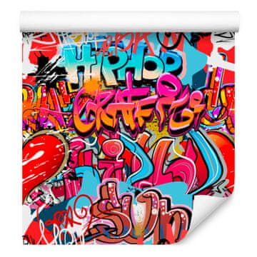 Graffiti tapeta za dnevno sobo in spalnico 50x1000 cm