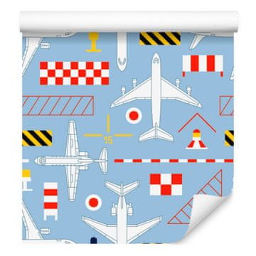Fototapeta Skice letal za dnevno sobo in spalnico 50x1000 cm