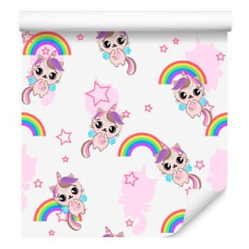 Fototapeta Little Cute Mucks za dnevno sobo in spalnico 50x1000 cm