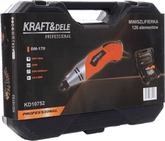 Kraft&Dele Mini mlinček 270 W + dodatki 126 kosov KD10752