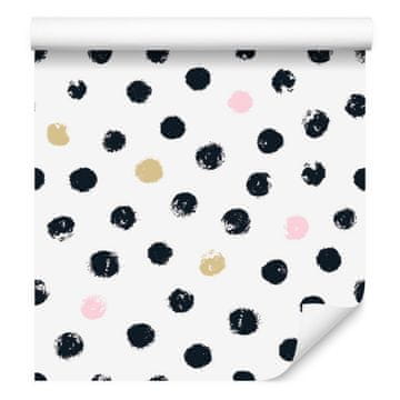 Tapeta s poslikanimi pikami za dnevno sobo in spalnico 50x1000 cm