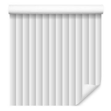 Svetle tapete z navpičnimi črtami za dnevno sobo in spalnico 50x1000 cm