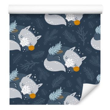 Tapeta z naravnim vzorcem za dnevno sobo in spalnico 50x1000 cm